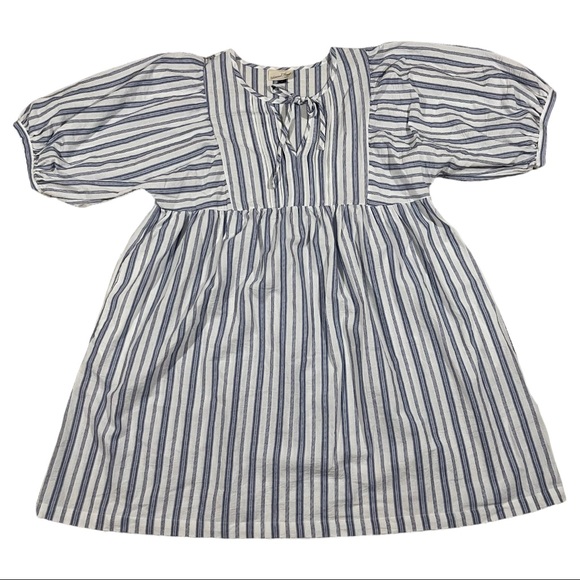 Universal Thread cotton striped babydoll plus size dress - Picture 2 of 12